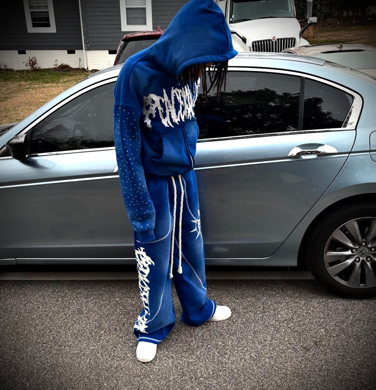 BLUE CHUXAY UNITY ZIP UP