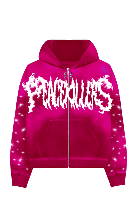 DYING DAHLIA UNITY ZIP UP
