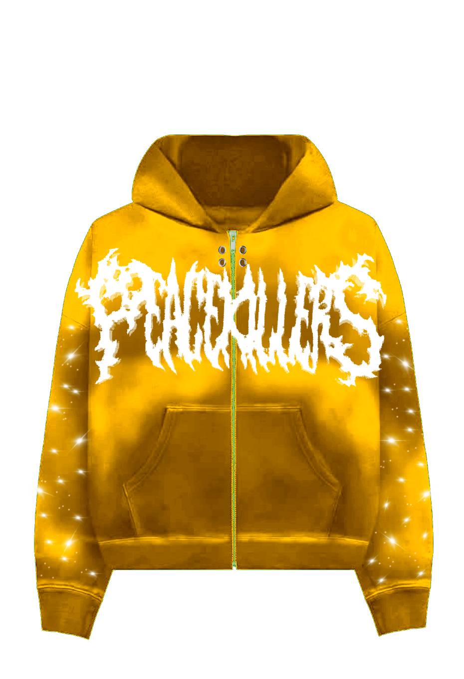 YELLOW CHUXAY UNITY ZIP UP