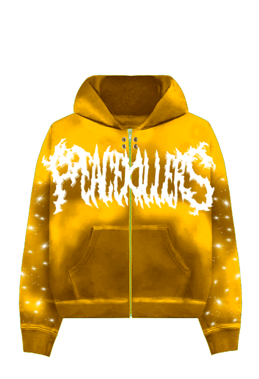 YELLOW CHUXAY UNITY ZIP UP